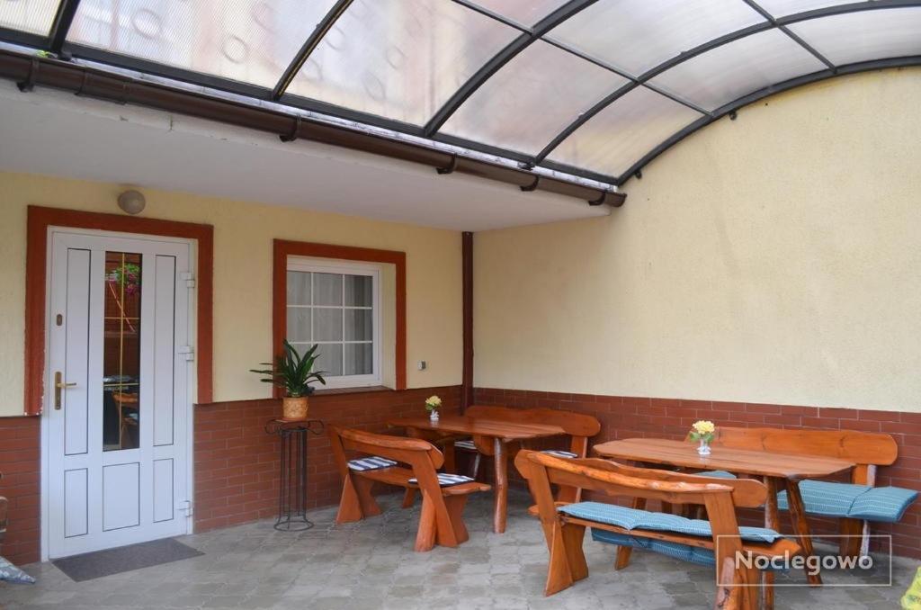 Ferienwohnung Mgielka Leba Exterior foto
